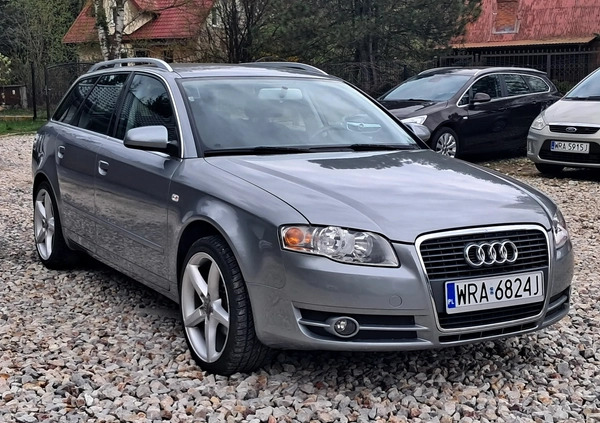 Audi A4 cena 19900 przebieg: 180000, rok produkcji 2006 z Radom małe 172